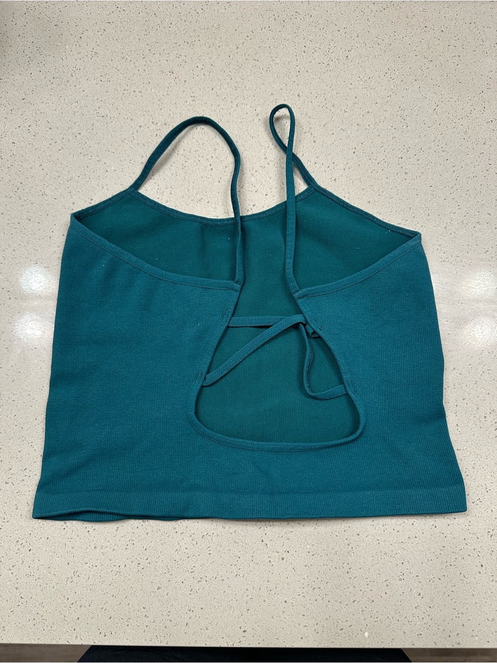 Free People Ribbed Open Back Tank Top - Picture 2 of 4